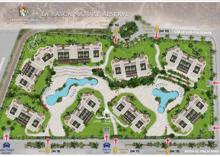 Jardines - Tisaya 21 Pool View 1b 펜션 *