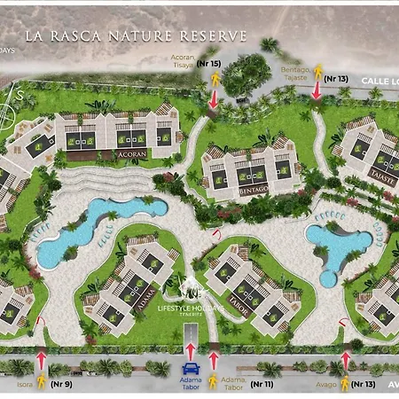 Jardines - Tisaya 21 Pool View 1b 펜션 *